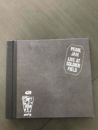 Pearl Jam Soldier Field Chicago Vault Vinyl 3lp Rare Oop