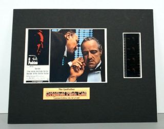 The Godfather - Il Padrino - Film Cell - Limited Edition - 54/200 - 8x10 - Mabt04