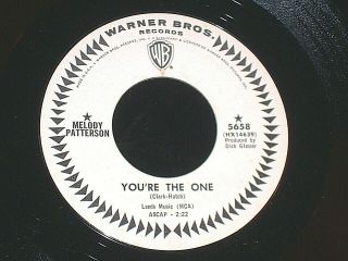 Melody Patterson 45 Warner Brothers 5658 You 