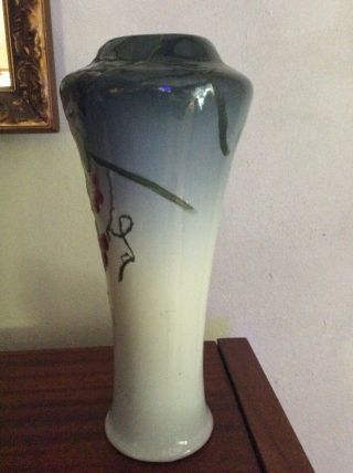 Rare Antique Weller Pottery,  Etna - 14 ½” Tall Vase 3