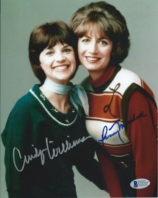 Cindy Williams Penny Marshall Laverne Shirley Signed 8x10 Photo Autographed Bas