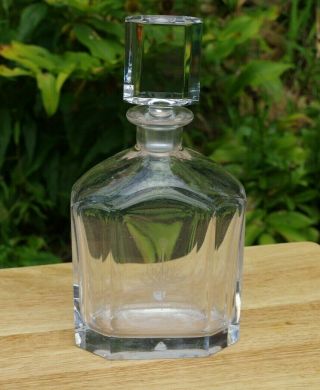 Orrefors Sweden Crystal Liquor Decanter Merion Country Club