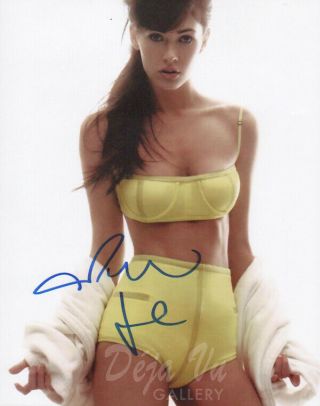 Megan Fox Autograph - Signed Photo - Transformers - Girl - - Vf