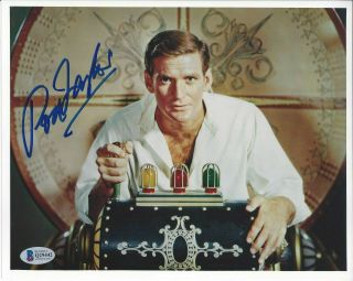 Rod Taylor " The Time Machine " 8x10 Signed Photo Bas Q29442