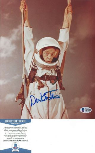 Don Knotts " The Reluctant Astronaut " 8x10 Signed Photo Bas Q29421