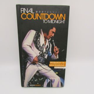 Elvis Presley 2 Cd,  Dvd Box Set " Final Countdown To Midnight " 2014 Backdraft