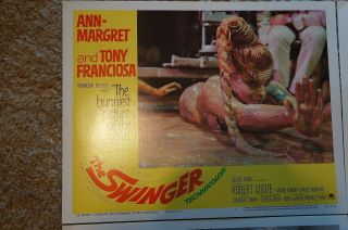 SWINGER SEXY ANN - MARGRET 8 CARD LOBBY SET 1966 3
