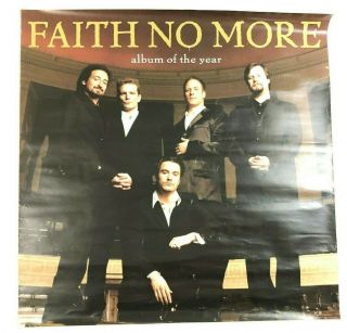 Faith No More Poster Album Of The Year 24 " 1997 90s Vintage Record Mike Patton