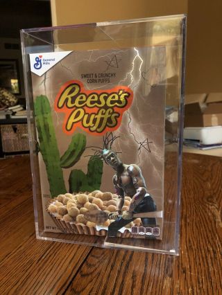Travis Scott X Reese’s Puffs Cereal Astroworld Look Mom I Can Fly Bowl Jordan