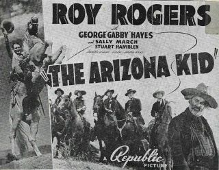 1939 ROY ROGERS & TRIGGER 16mm FILM 