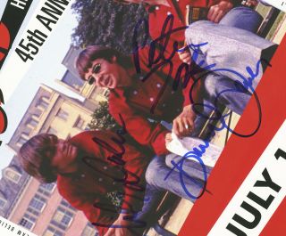 The Monkees autographed gig poster Davy Jones,  Micky Dolenz,  Peter Tork 3