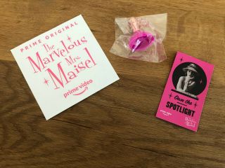 The Marvelous Mrs.  Maisel Promo Sticker,  Magnet And Mini Plunger