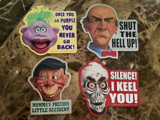 Jeff Dunham Ventriloquist Comedian All 4 Magnets Walter Peanut Ect
