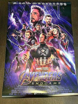 Avengers: Endgame 27x40 Double Sided One Sheet Poster