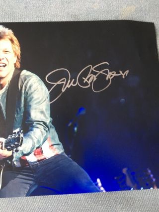 Jon Bon Jovi Autograph Signed Autographed 8x10 