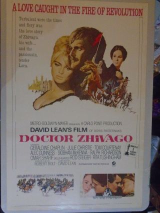 Dr.  Zhivago Poster 27 " X 41 " Approx