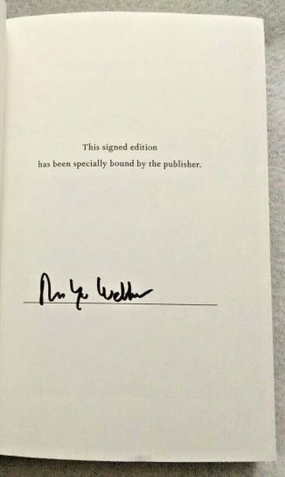 Signed Andrew Lloyd Webber “Unmasked: A Memoir” Hardcover Book 1st Edition 4