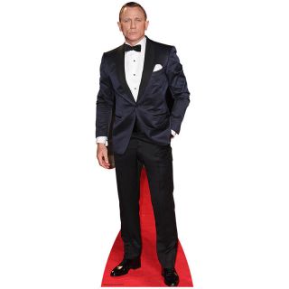 Daniel Craig Lifesize Cardboard Cutout Standee Standup Poster James Bond F/s