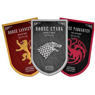 Game Of Thrones Tournament Banner Flag Hanging House Stark Targaryen Lannister