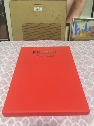 Prince : Pre Fame,  Limited Edition/signed Coffee Table Book,  Number 972/1,  200