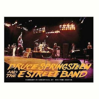 Bruce Springsteen Louisville Ky Feb 21st 2016 River Tour Ltd /400 Poster Print