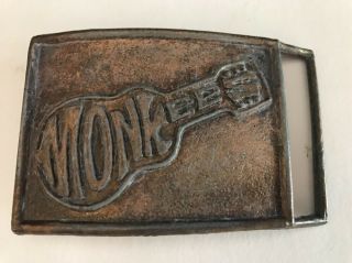 Vintage Monkees Belt Buckle 1966 Rare