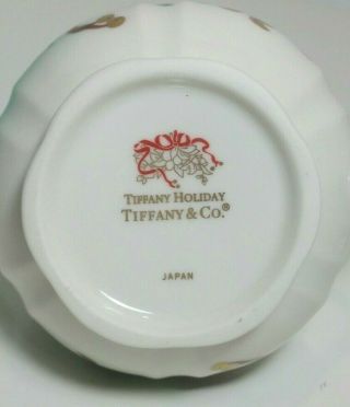 Tiffany & Co Tiffany Holiday Garland Sugar Bowl with Lid 7