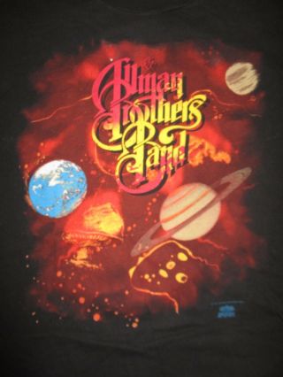 1991 Allman Brothers Band " Shades Of Two Worlds " Concert Tour (xl) U T - Shirt