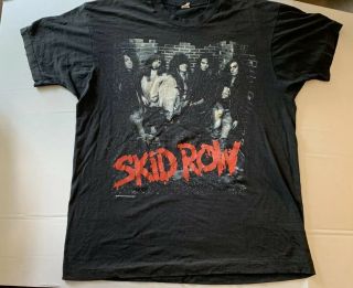 Skid Row Youth Gone Wild Vintage T Shirt - 1989 Great Southern Company