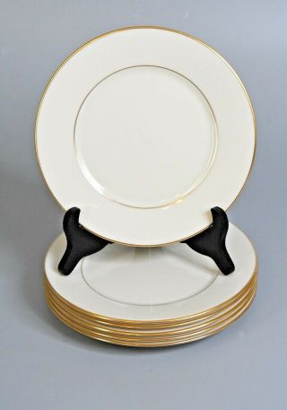 (6) Lenox Hayworth Vintage Dinner Plates 10.  75 " Near Older Backstamp