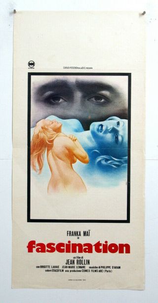 Italy Playbill - Fascination - Jean Rollin - Erotic - A80 - 32