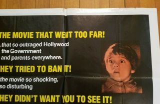 SILENT NIGHT DEADLY NIGHT 1985 27x41 1 - sheet movie poster BANNED Aquarius style 4