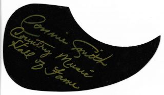 Connie Smith Authentic Signed Acoustic Guitar Pick Guard Auto,  Country Star,  Hof