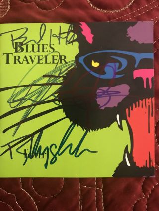 Blues Traveler “four” Signed Cd