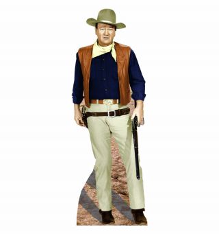 John Wayne The Duke 1959 Rio Bravo Lifesize Cardboard Cutout Standup Standee F/s
