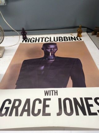 Nightclubbing W/ Grace Jones Poster