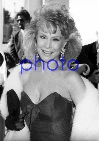Barbara Eden 1228,  Wrapped In Fur,  I Dream Of Jeannie,  Harper Valley,  8x10 Photo