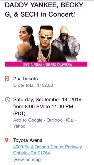 Daddy Yankee Becky G And Sech In Concert