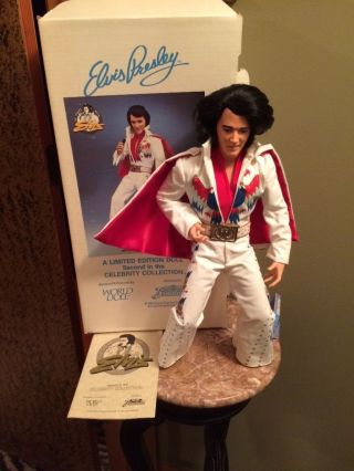 Elvis Presley All American 1984 World Doll (never Removed From Box)