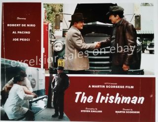Scorsese The Irishman Complete Set Of 5 Lobby Cards From Theatr.  Premiere