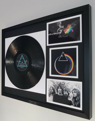 Pink Floyd - Dark Side Of The Moon - Luxury Framed Vinyl Album