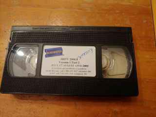 RARE Blockbuster Video In Store Promo VHS 2000.  8 July 17th - August 13th 2000 P2 2