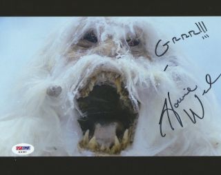 Howie Weed Tampa Empire Strikes Back Star Wars Signed 8x10 Photo Psa/dna (c)