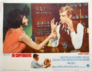 THE CARPETBAGGERS Set of 8 Lobby Cards 1965 Carroll Baker George Peppard 2