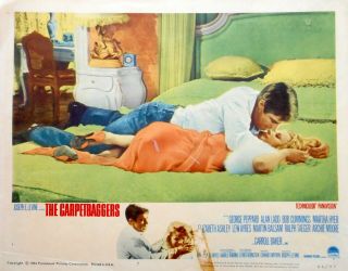 THE CARPETBAGGERS Set of 8 Lobby Cards 1965 Carroll Baker George Peppard 7