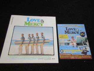 Love & Mercy Story Of Brian Wilson Japan Film Program Book Beach Boys John Cusac