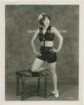 Alice White Sexy Leggy Portrait Photo Show Girl 1928