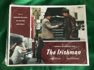 The Irishman Set Of 5 Promotional Retro Style Lobby Cards,  &