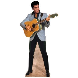 Elvis Presley Plays Guitar Cardboard Cutout Standee Standup Poster