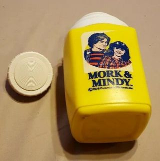 Vintage Mork And Mindy 1979 Thermos Robin Williams Pam Dawber